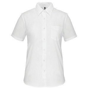 Kariban K548 - JUDITH - LADIES SHORT SLEEVE EASY CARE POLYCOTTON POPLIN SHIRT