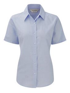 Russell Europe R-933F-0 - Ladies` Oxford Blouse Oxford Blue