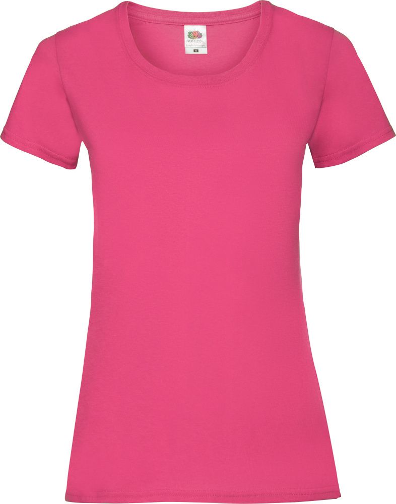 Fruit of the Loom 61-372-0 - Women's 100% Cotton Lady-Fit T-Shirt