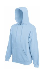 Fruit of the Loom 62-208-0 - Men's Hooded Sweat Sky Blue