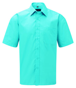 Russell Europe 935M - Short Sleeve Poplin Shirt