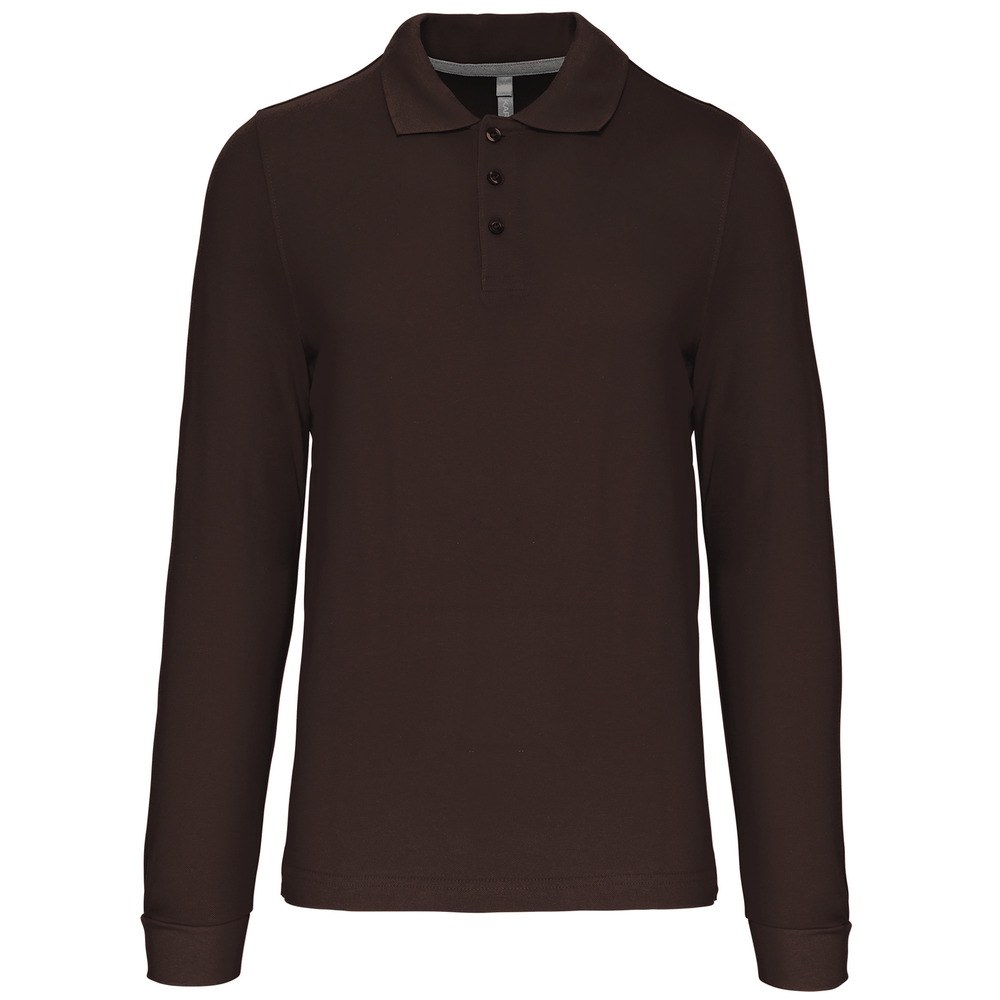 Kariban K243 - MEN'S LONG SLEEVE PIQUE POLO SHIRT