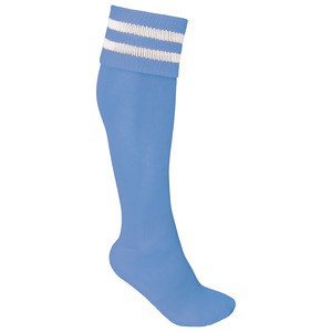 ProAct PA015 - STRIPED SPORTS SOCKS Sporty Sky Blue / White