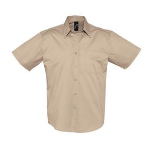 SOLS 16080 - Brooklyn Short Sleeve Cotton Twill Mens Shirt