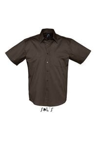 SOLS 16080 - Brooklyn Short Sleeve Cotton Twill Mens Shirt