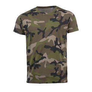 SOLS 01188 - Camo Men Round Collar T Shirt