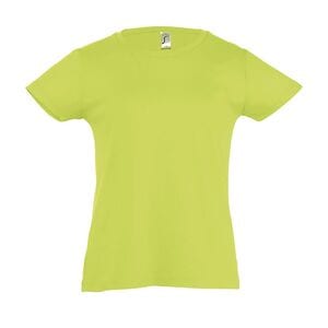 SOL'S 11981 - Cherry Girls' T Shirt Vert pomme