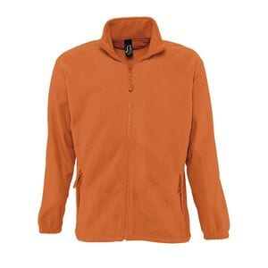 SOL'S 55000 - NORTH Men's Zipped Fleece Jacket Orange