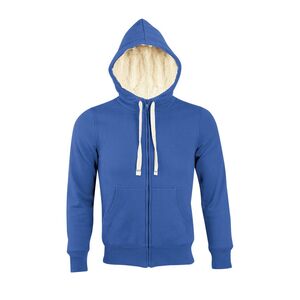 SOL'S 00584 - SHERPA Unisex Zipped Jacket With "Sherpa" Lining Royal blue