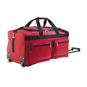 SOL'S 71000 - VOYAGER 600 D Polyester “Luxury“ Travel Bag   Casters Red