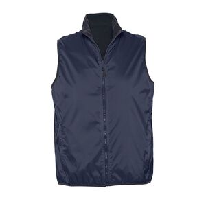 SOL'S 44001 - WINNER Unisex Contrasted Reversible Bodywarmer Navy