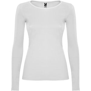 Roly CA1218 - EXTREME WOMAN Semi fitted long-sleeve t-shirt with fine trimmed neck