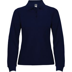 Roly PO6636 - ESTRELLA WOMAN L/S Long-sleeve polo shirt with ribbed collar and cuffs