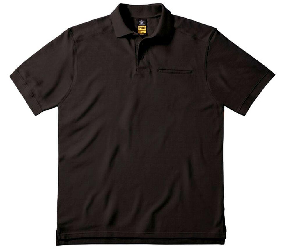 B&C Pro BC815 - Men's short-sleeved polo shirt with chest pocket