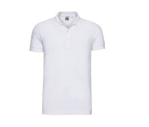 Russell JZ566 - Men's Cotton Polo Shirt White