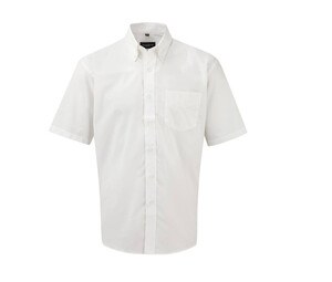 Russell Collection JZ933 - Mens Oxford Cotton Short Sleeve Shirt