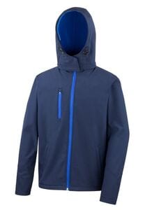 Result RS230 - Performance Hooded Jacket Navy/Royal