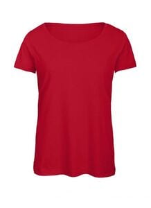 B&C BC056 - Tw056 Tri-Blend Women Red