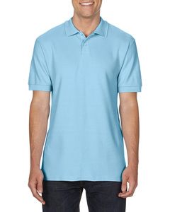 Gildan GN480 - Men's Pique Polo Shirt Light Blue