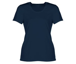 Sans Étiquette SE101 - No Label Sport Tee-shirt Women Navy