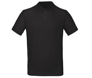 B&C BC400 - Men's 100% organic polo shirt Black