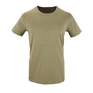 SOL'S 02076 - Milo Men Short Sleeve T Shirt Khaki