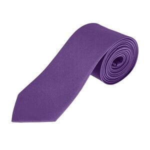 SOL'S 02932 - Garner Polyester Satin Tie Dark Purple