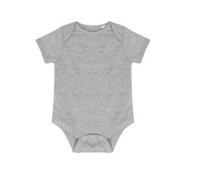 Larkwood LW500 - Short Sleeved Bodysuit Heather Grey