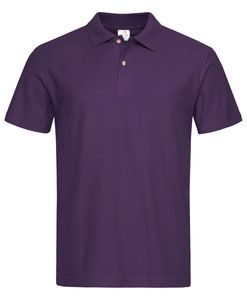 Stedman STE3000 - Men's short-sleeved polo shirt Deep Berry