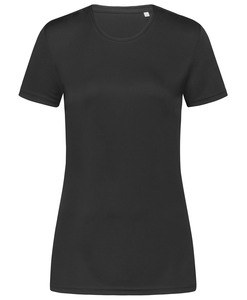 Stedman STE8100 - ss active sports-t women's round neck t-shirt Black Opal