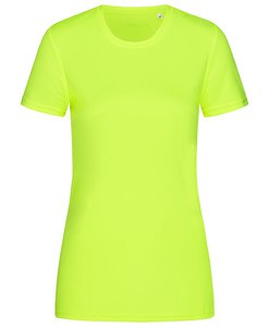 Stedman STE8100 - ss active sports-t women's round neck t-shirt Cyber Yellow
