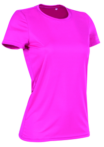 Stedman STE8100 - ss active sports-t women's round neck t-shirt Sweet Pink