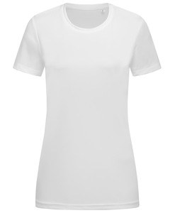 Stedman STE8100 - ss active sports-t women's round neck t-shirt White