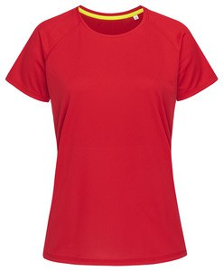 Stedman STE8500 - Crew neck T-shirt for women - ACTIVE 140 Crimson Red
