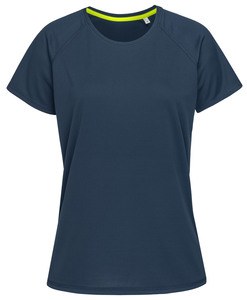 Stedman STE8500 - Crew neck T-shirt for women - ACTIVE 140 Marina Blue
