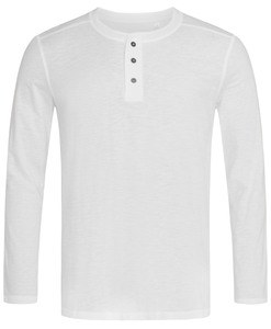 Stedman STE9460 - Long sleeve with buttons for men SHAWN HENLEY  White