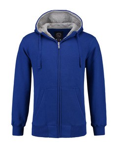 Lemon & Soda LEM3225 - Heavy Sweater Hooded Cardigan for him Royal Blue