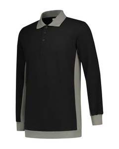 Lemon & Soda LEM4700 - Polosweater Workwear Black/PG