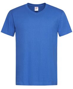 Stedman STE2300 - V-neck t-shirt for men CLASSIC Bright Royal
