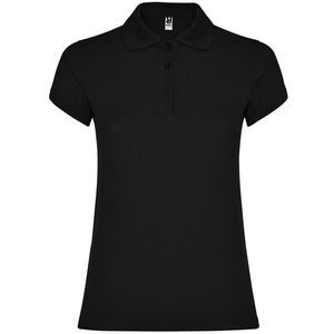 Roly PO6634 - STAR WOMAN Short-sleeve polo shirt for women Black