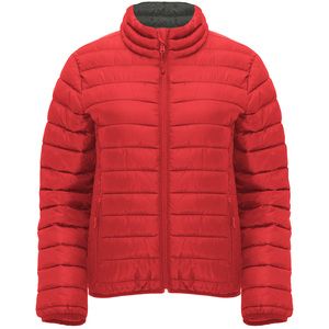 Roly RA5095 - FINLAND WOMAN Women's quilted jacket with feather touch padding Red