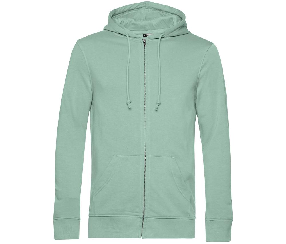 B&C BCU35B - Organic Zipped Hoodie