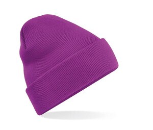 Beechfield BF045 - Beanie with Flap Magenta