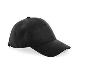 Beechfield BF656 - 6-panel faux suede cap Black