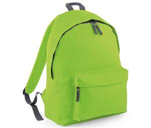 Bag Base BG125J - Modern backpack for children Lime Green/ Graphite Grey