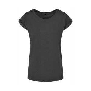 Build Your Brand BY021 - Women's T-shirt Charcoal