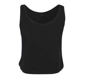 Build Your Brand BY051 - Loose tank top woman Black