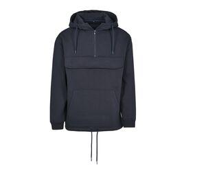 Build Your Brand BY098 - Hooded man Hooded zip neck