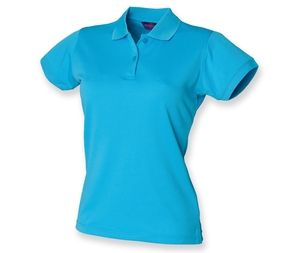 Henbury HY476 - Breathable women's polo shirt Turquoise