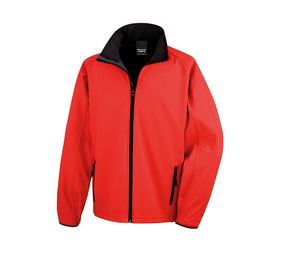 Result RS231 - Men's Fleece Jacket Zipped Pockets Red / Black